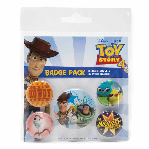 Toy Story 4 Friends for Life Badge Pack
