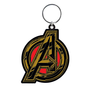 Infinity War Avengers Symbol Rubber Keychain