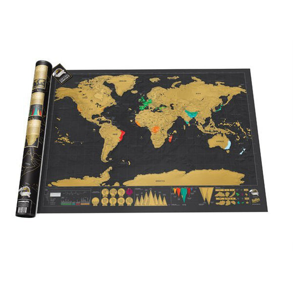 Scratch Map (Deluxe Edition)