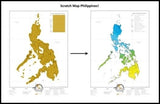 Scratch Map Philippines Edition