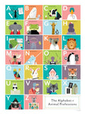 Pop Chart Lab Poster Animal Professions