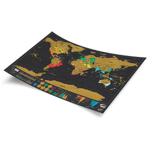 Scratch Map Travel Edition (Deluxe)